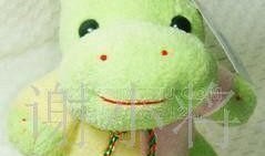 吃瓜青蛙玩偶